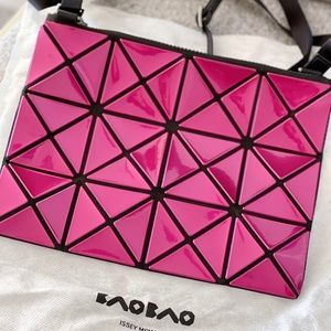 Bao Bao Issey Miyake Geometric Panelled Design Crossbody Bag